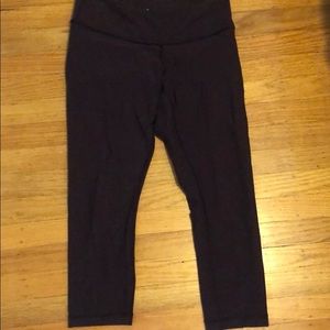 Black cherry lululemon wunder unders